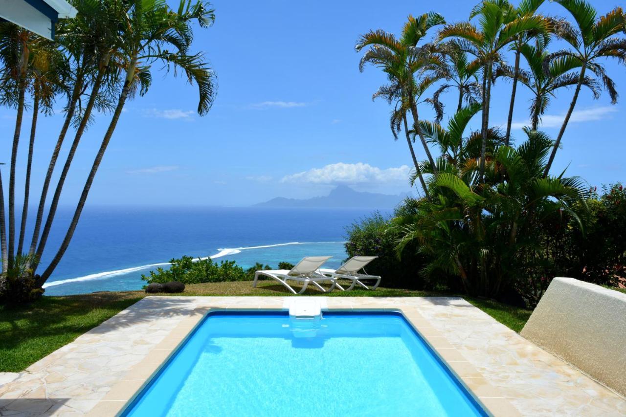 Villa Tiare Amazing View - Private Pool - 4 Bedrooms- Up To 7 Pers Punaauia  Exterior foto